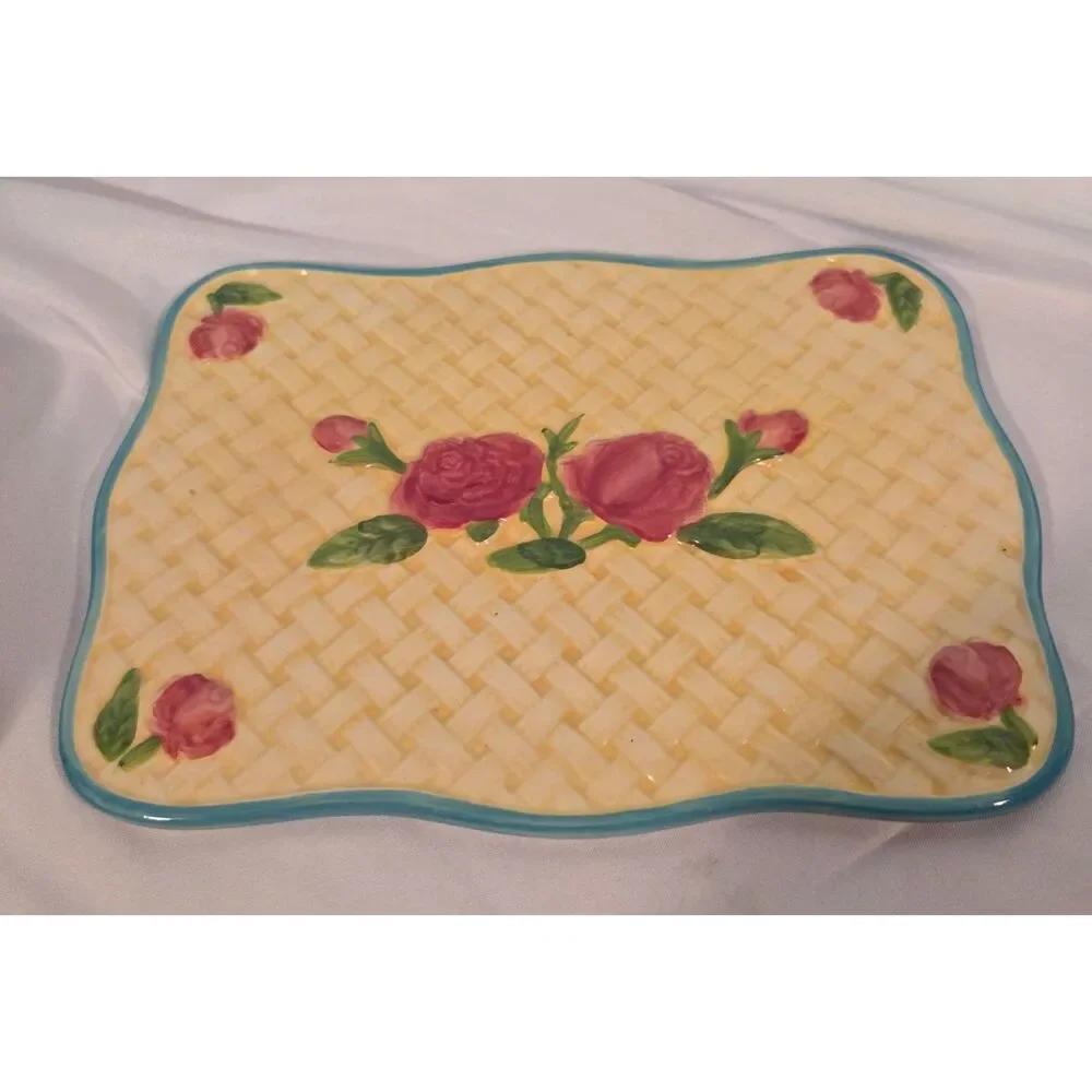 Temptations by Tara Rose Rectangular Baker 2.5 Qt Ovenware Dish